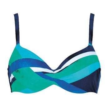 Naturana Badmode  Petrol Unwattierter Bikini BH