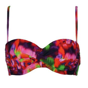 Naturana Badmode Dames Blau/Grün Gemoldefer Bikini BH