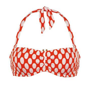 Naturana Badmode Dames Rot Gemoldefer Bikini BH