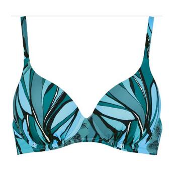 Naturana Badmode  Grün Gemoldefer Bikini BH