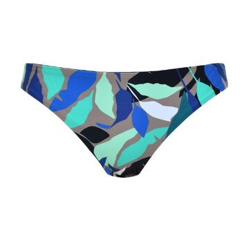 Naturana Badmode Dames Schwarz/Khaki Bikini Slip