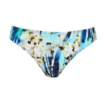 Naturana Badmode Dames Blau Bikini Slip