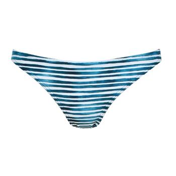 Naturana Badmode Dames Grün/Weiß Bikini Slip