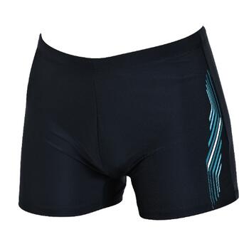 Naturana Badmode Heren Schwarz/Blau Schwimmboxer