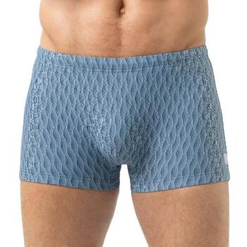 Mey Heren Swimwear Blau Schwimmboxer