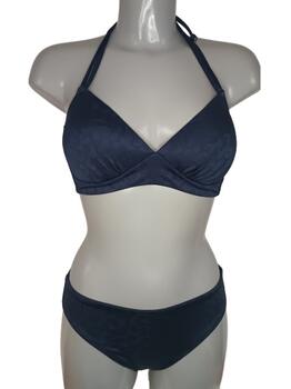 Bomain Palma Navy-Blau/Print Set