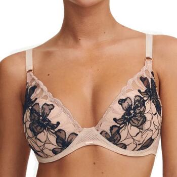Chantelle Fleurs Signature Beige Vorgeformter BH