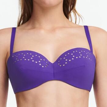 Chantelle Badmode Pure Solar Violett Gemoldefer Bikini BH