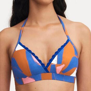 Chantelle Badmode Tribe Blau/Print Unwattierter Bikini BH