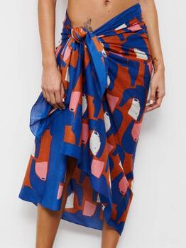 Chantelle Badmode Tribe Blau/Print Strandkleidung