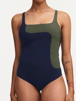 Chantelle Badmode Aura Blau/Grün Vorgeformter BH