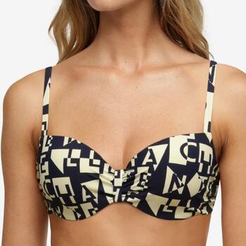 Chantelle Badmode Identity Weiß/Schwarz Gemoldefer Bikini BH