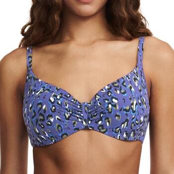 Chantelle Badmode EOS Blau Unwattierter Bikini BH