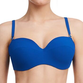 Chantelle Badmode Celestial Blau Gemoldefer Bikini BH