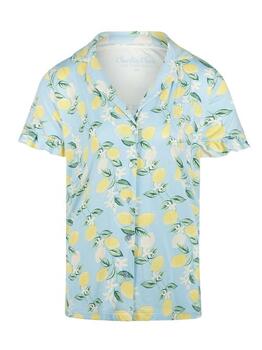 Charlie Choe Amalfi Coast Blau Schlafshirt
