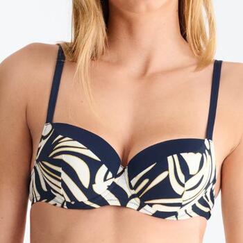 Lisca Bademode Gold Coast Navy-Blau Gemoldefer Bikini BH