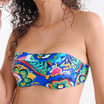 Lisca Bademode Mexico Blau/Print Gemoldefer Bikini BH