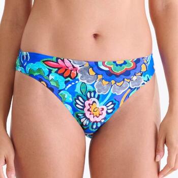 Lisca Bademode Mexico Blau/Print Bikini Slip