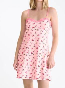 Lisca Bloomy Pink Nachtkleid