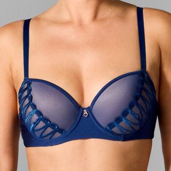Sapph Lara Navy-Blau Vorgeformter BH