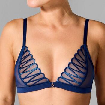 Sapph Lara Navy-Blau Nicht geformter BH