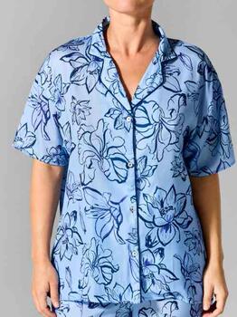 Sapph Jolie Blau Schlafshirt