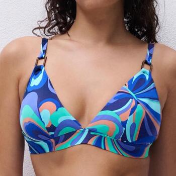 Chantelle Badmode Vita Blau/Print Gemoldefer Bikini BH