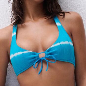 Chantelle Badmode Swim One Blau Unwattierter Bikini BH