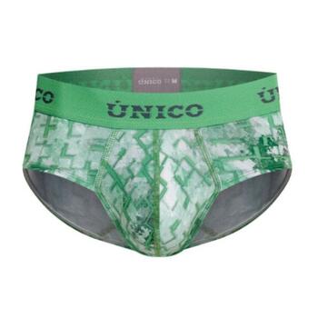 Mundo Unico Pirámide Grün Männer Slip