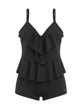 Mila Classic Schwarz Tankini Set
