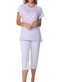 Pastunette Dames Violett Pyjama