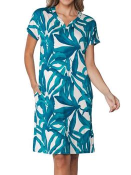 Pastunette Dames Türkis Nachtkleid