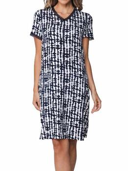 Pastunette Dames Blau Nachtkleid