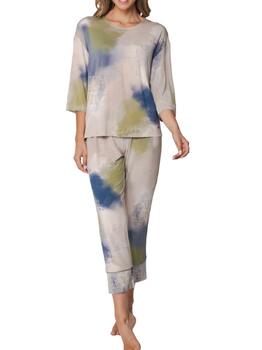 Pastunette Dames Blau Pyjama