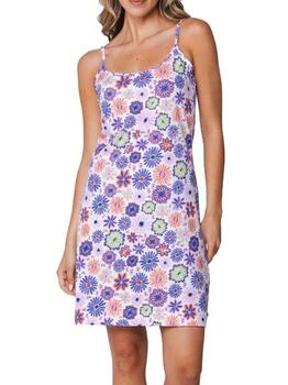 Rebelle Dames Violett Slipdress