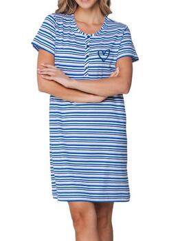 Rebelle Dames Blau Nachtkleid