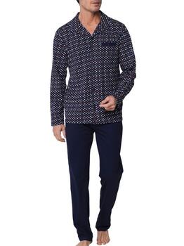 Pastunette Heren Navy-Blau Pyjama