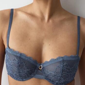 Triumph Comfort Allure Blau Nicht geformter BH