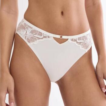 Triumph Gardenia Florale Gebrochenes Weiß Slip