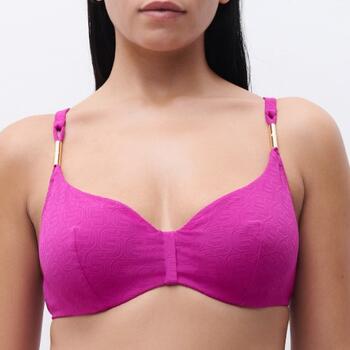 Chantelle Bademode Hera Fuchsie Unwattierter Bikini BH