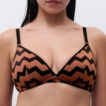 Chantelle Bademode Totem Braun Unwattierter Bikini BH