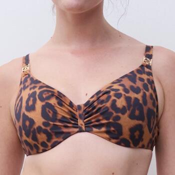 Chantelle Bademode Sauvage Braun Unwattierter Bikini BH