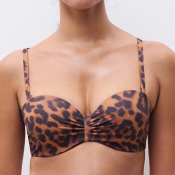 Chantelle Bademode Sauvage Braun Gemoldefer Bikini BH