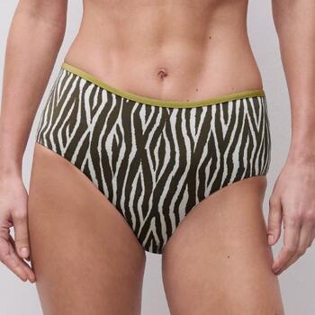 Femilet Badmode Sifnos Grün/Weiß Bikini Slip