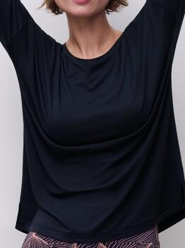 Femilet Nachtmode Yara Blau Schlafshirt