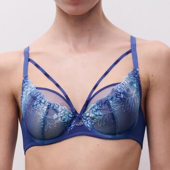 Chantelle Spice Navy-Blau Nicht geformter BH