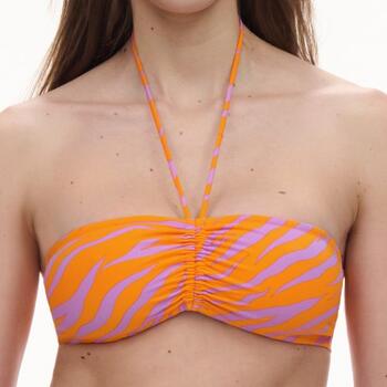 Chantelle Bademode Easy Pop Orange/Pink Unwattierter Bikini BH