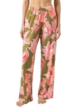 Mey Nachtmode Flower Whirl Grün/Print Pyjamahose