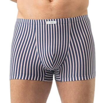 Mey Herren Coral Stripes Blau Baumwoll-Boxershort