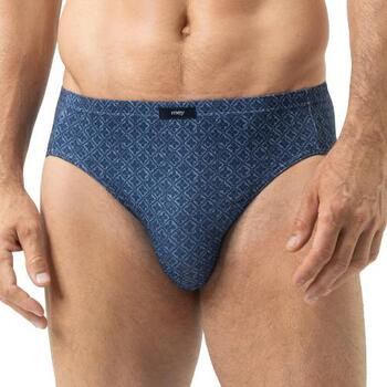 Mey Herren Flowery Blue Blau Männer Slip